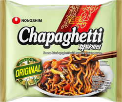 Лапша NONGSHIM Чапагетти, 140г, крупный план