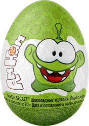 Яйцо шоколадное MEGA SECRET Ам ням с игрушкой, 20г, изображение