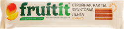 Лента фруктовая FRUIT It с манго, без сахара, 25г, фотография