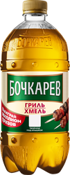 Пиво светлое БОЧКАРЕВ Гриль и хмель пастеризованное 4,6%, 0.95л, картинка