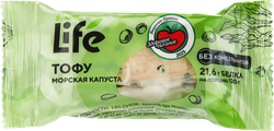 Тофу ЛЕНТА LIFE Морская капуста, 120г, вид