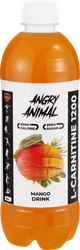 Напиток безалкогольный спортивный ANGRY ANIMAL L-carnitine, со вкусом манго, 500мл, фото
