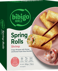 Спринг-роллы BIBIGO С креветками, 250г, детальное фото