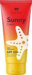 Крем солнцезащитный для лица и тела HOLLY POLLY Sunny New Formula SPF50+, 200мл, картинка
