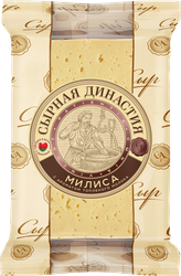 Сыр полутвердый СЫРНАЯ ДИНАСТИЯ Милиса 50%, без змж, 180г, детальное фото