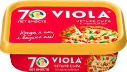 Сыр плавленый VIOLA Четыре сыра 35%, без змж, 190г, фотография