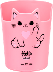 Подставка-стакан MESHU Meow, пластиковая, вид