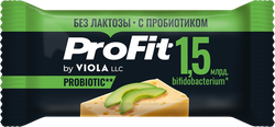 Сыр полутвердый VIOLA ProFit с пробиотиком 45%, без змж, 50г, крупный план