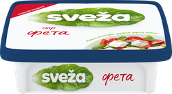 Сыр мягкий SVEZA Фета нежная 40%, без змж, 250г, крупный план