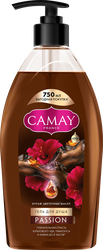 Гель для душа CAMAY Passion Пленительная страсть, 750мл, крупный план