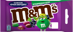 Драже M&M'S Черная смородина, 45г, картинка