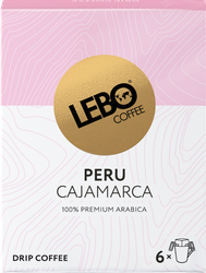 Кофе молотый LEBO Mono Peru, в дрип-пакетах, 63г, фото