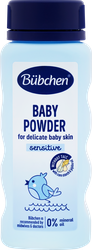 Присыпка детская BÜBCHEN для чувствительной кожи, с кукурузным крахмалом и маслом жожоба, 80г, изображение