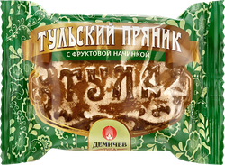 Пряники ДЕМИЧЕВ Тульские с фруктовой начинкой, 130г, фотография