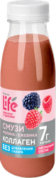 Смузи ЛЕНТА LIFE с коллагеном, Малина-ежевика, 250мл, изображение