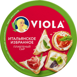 Сыр плавленый VIOLA Ассорти Итальянское избранное 35%, без змж, 130г, изображение