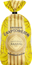 Вареники МЯСНОЙ ДВОРИК ХАЛЯЛЬ с картофелем и жареным луком, 600г, фото