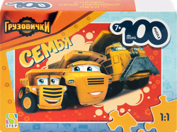 Пазл STEP PUZZLE Mini 100 элементов, в ассортименте, Арт. 62042, изображение