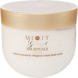 Скраб для тела MIXIT Spa Rituals Gourmet с ароматом соленой карамели и взбитых сливок, 300г, картинка