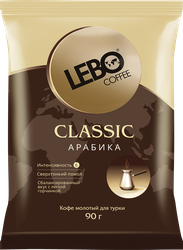 Кофе молотый LEBO Classic для турки, 90г, фотография