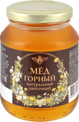 Мед Горный, 350г, крупный план