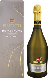 Вино игристое FILIPETTI Просекко Глера белое брют, п/у, 0.75л, картинка