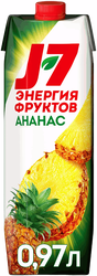 Нектар J7 Ананас с мякотью, 0.97л, изображение
