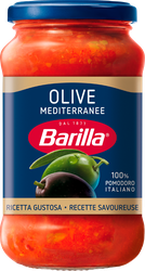 Соус томатный BARILLA Olive, с черными и зелеными оливками, 400г, картинка