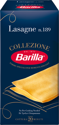 Макароны BARILLA Лазанья из твердых сортов пшеницы группа А высший сорт, 500г, детальное фото