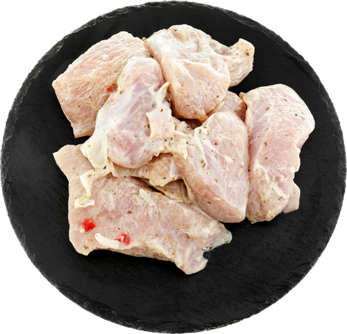 Шашлык из филе грудки индейки Деликатесный ЛЕНТА FRESH, крупный план