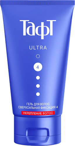 Гель для укладки ТАФТ Ultra сверхсильная фиксация, 150мл, фото