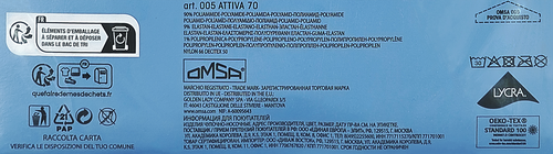 Колготки женские OMSA Attiva 70 den daino 4, картинка