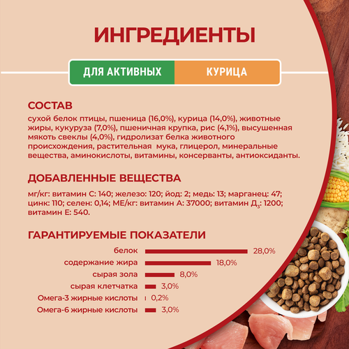Корм сухой для взрослых собак PURINA ONE для мелких пород с активных образом жизни, с высоким содержанием курицы и с рисом, 600г, фото