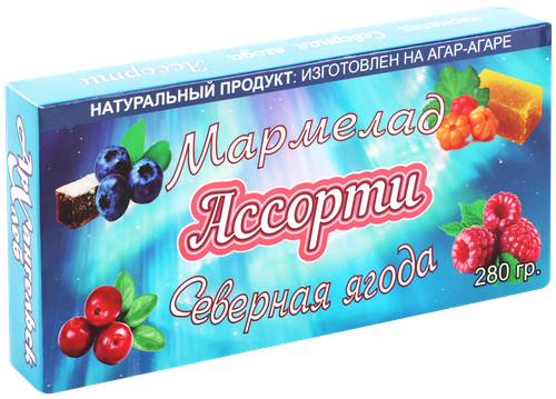 Мармелад АРХХЛЕБ Ассорти Северная ягода, 280г, фотография