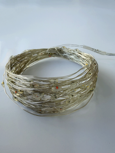 Гирлянда HOMECLUB 20LED мини-диодов, холодный белый, IP20 Арт. LS0003, фотография