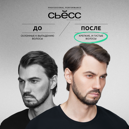 Шампунь для склонных к выпадению волос мужской СЬЁСС Men Anti-hair fall, 450мл, фотография