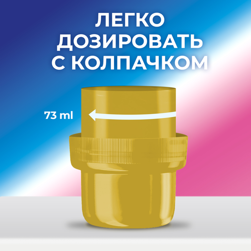 Гель для стирки ЛОСК Ароматерапия Орхидея и масло макадамии, 2.19л, изображение