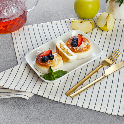 Сырники с яблочной начинкой ЛЕНТА FRESH, весовые, изображение