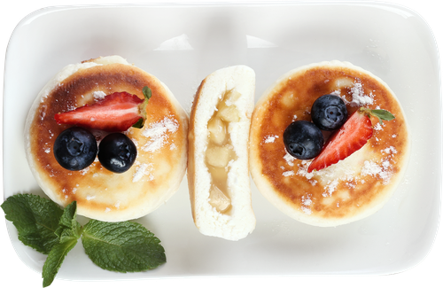 Сырники с яблочной начинкой ЛЕНТА FRESH, весовые, картинка