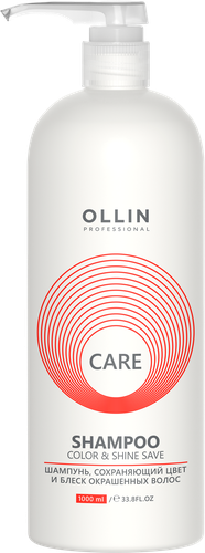 Шампунь OLLIN Care для окрашенных волос, 1л, фотография