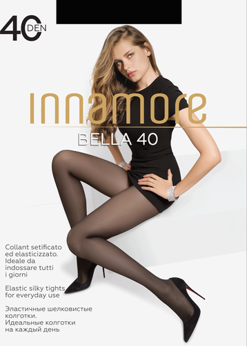 Колготки женские INNAMORE Bella 40 den nero 3, изображение