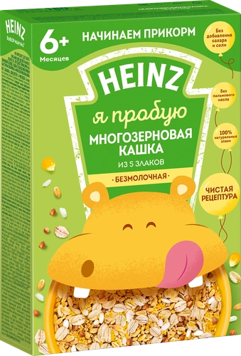 Каша heinz гречневая безмолочная