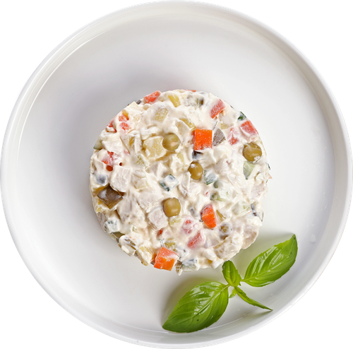 Салат Столичный ЛЕНТА FRESH, 200г, крупный план
