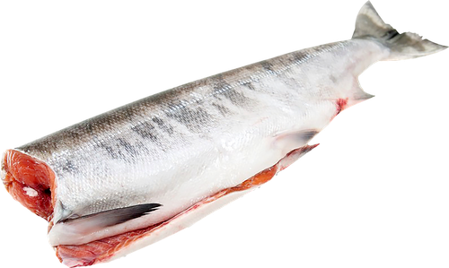 Нерка свежемороженая потрошеная без головы 0,8–1,2кг, весовая, фотография