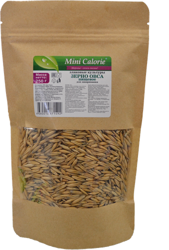 Овес для заваривания MINI CALORIE зерно, 250г, изображение