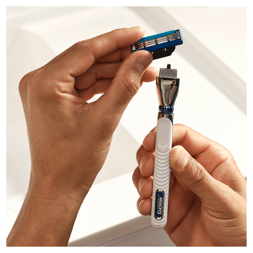 Кассеты сменные для бритья GILLETTE Mach3 Turbo, 4шт, детальное фото