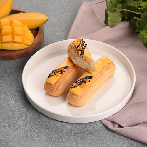 Набор пирожных Эклер со вкусом манго ЛЕНТА FRESH, 180г, изображение