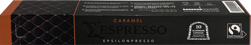 Кофе молотый в капсулах EPSILONPRESSO Caramel жареный, 10кап, фото