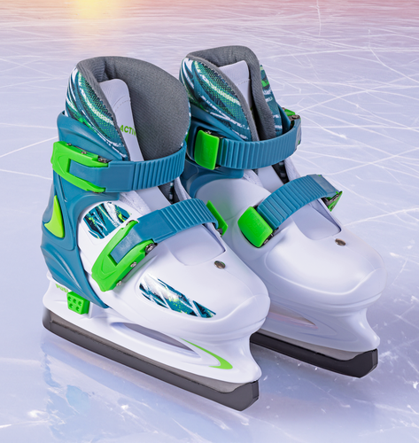 Коньки раздвижные ACTIWELL р. 29–32, цвета в ассортименте, Арт. PW-229-B, фотография