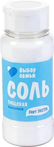 Соль ВЫБОР СЕМЬИ Экстра, 250г, картинка